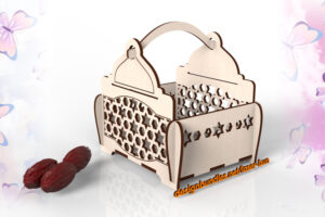 Canasta - Corte láser Gratis