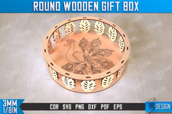 Caja redonda
