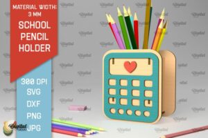 Porta Lapiz - Corte Laser Gratis