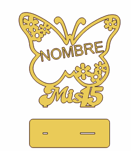 MARIPOSA MIS 15