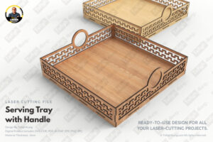 Canasta para servir - Corte Láser - Gratis