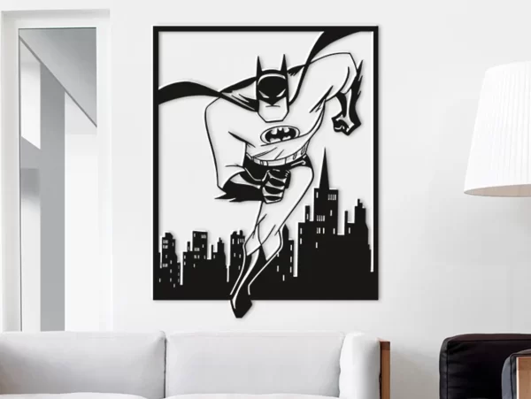 Vector de Batman para cuadro de pared