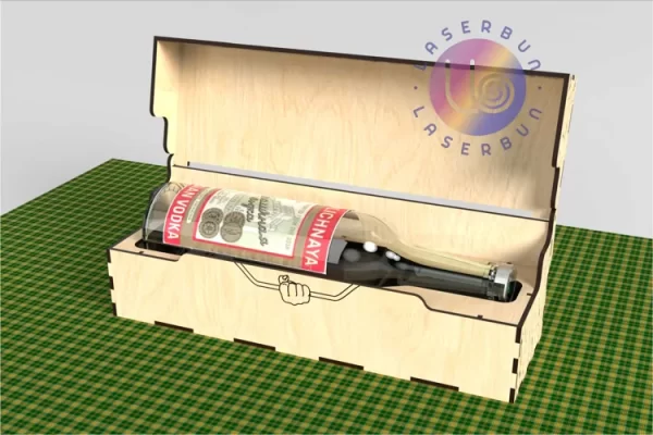 Caja porta botella