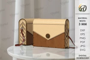 Bolso para dama - Corte Laser