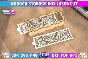 Caja con tapa deslizante