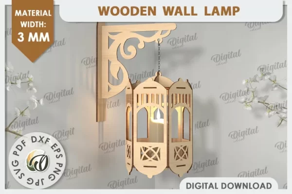 Porta velas de pared