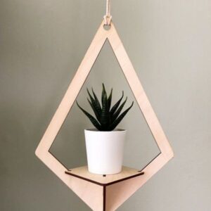 Planta colgante - Corte Laser