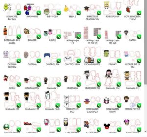 Pack de cajas temáticas - Corte Láser - Gratis