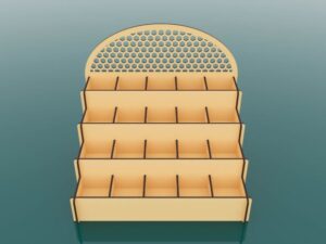 Descarga Vector - Estante organizador con cajitas