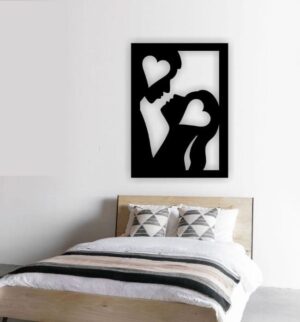 Descarga vector - Cuadro de pared enamorados