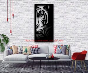 Cuadro de pared tigre