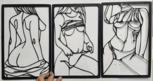 Descarga Vector - Cuadros Sexy - Corte Laser