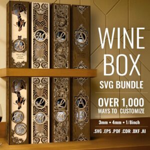 Descarga Pack de cajas de regalo botella de vino