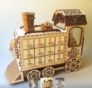 Descarga vector - Calendario Adviento Navidad