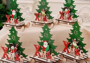 Descarga - Trineo navidad - Corte Láser