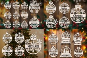 Descarga - Pack de ornamentos personalizables - Gratis
