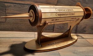 Descarga porta botella de vino tipo jeringa