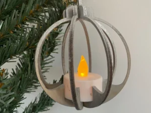 Descarga - Esfera redonda porta vela