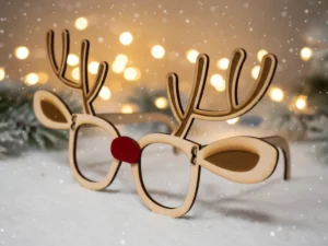 Descarga - Lentes de reno - Corte Láser