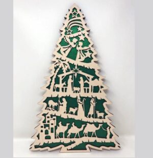 Descarga - Árbol navideño - Corte Láser