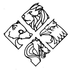 Descarga cuadro de pared animales