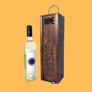 Descarga caja de vino grabada