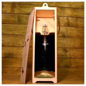 Descarga Porta botella personalizable de vino - Corte Láser