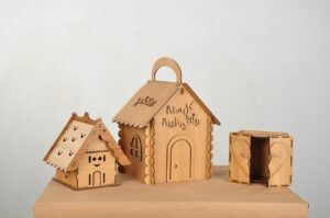 Descarga - Cajitas de casa - Corte Laser