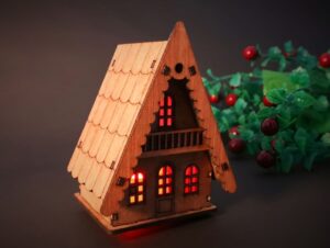 Descarga - Casa Navideña - Corte Láser