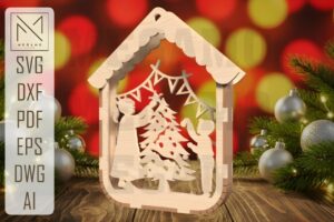 Descarga Vector - Adorno navideño