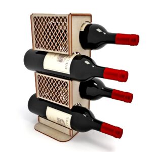 Descarga rack de botellas de vino