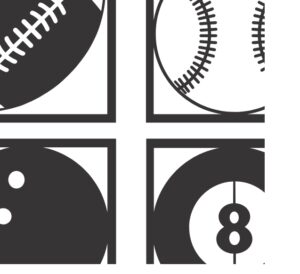 Descarga cuadros de pared deportes - corte láser