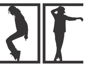 Cuadros Michael Jackson corte láser