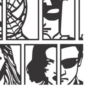 Descarga vector - super herues marvel