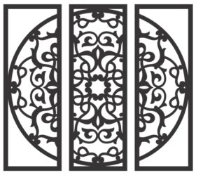 Descarga vector de cuadro de mandala