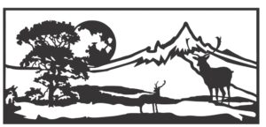 Descarga cuadro de venados