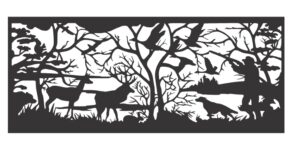 Descarga vector cazador y venados