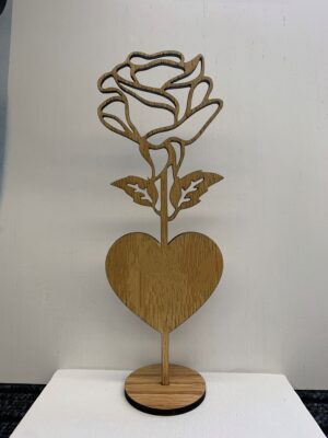 Descarga rosa con base